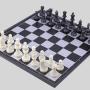 Magnetic Chess Set - Medium Plastic Board, 30cm, Kids Toy