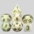White with Green number