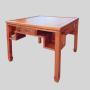 Teak Mahjong Table - Restaurant, Home, Drink Holders