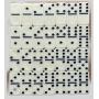 28pcs Dominoes Set Board Game Gift for Kids Christmas Thanksgiving Easter