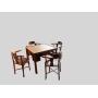 Teak Mahjong Table - Restaurant, Home, Drink Holders
