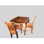 Teak Mahjong Table - Restaurant, Home, Drink Holders
