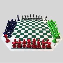Heavy Duty Wooden Chess Set - International Chess Game for Adults