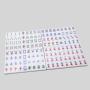 Custom Acrylic Mahjong Tiles OEM Print Singapore Malaysia