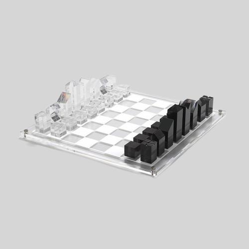 Acrylic Chess Set - 9.5
