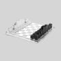 Acrylic Chess Set - 9.5