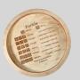 Wooden Dice Tray, Love Decor, Family Party Game, 7in