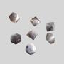 Grey Opal Gem Dice D&D Polyhedral Dice Set