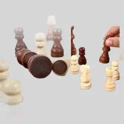Wholesale Antique Wooden Chess Set - Outdoor Garden Games for Kids & Adults