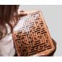 Kids Bamboo Marble Maze Game - Educational Brain Toy Gift