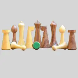 Wooden Chess Set - Kids & Adults, Sheesham Wood, HRM-CS75