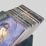 Custom Tarot Cards - Silver Gold Edge, Holographic Oracle Deck (Rigid Box)