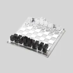 Acrylic Chess Set - 9.5