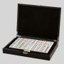 Custom Chinese American Mahjong Set - 166 Pcs with Leather Box
