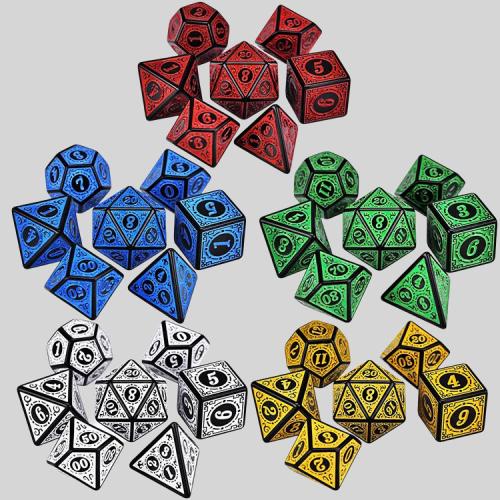 Custom D20 Dice Set - Wholesale RPG Dice