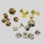 Custom Polyhedral Metal D&D Dice Set - Wholesale Zinc Alloy Dice