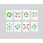Colorful Custom Acrylic Mahjong Game Set