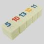 Rummy Game Set - Melamine Ivory Chips (No Box)