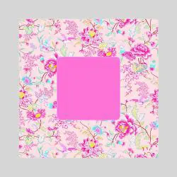 Colorful Floral Mahjongg Mat – YUDA Pink Chintz Mat