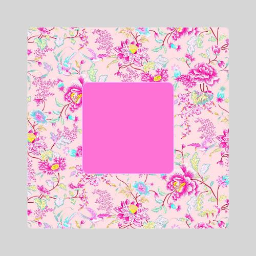 Colorful Floral Mahjongg Mat – YUDA Pink Chintz Mat
