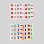 65 Tiles Seaside Escape Mahjong Game Set White