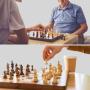 Magnetic Wooden Chess Set - 16
