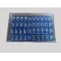 Acrylic Mahjong Tile Set - Family Strategy Game Gift