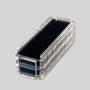 Acrylic Domino Double Six Game Set Card Toys Mahjong