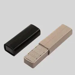 OJR Luxury Leather Domino Travel Game Set