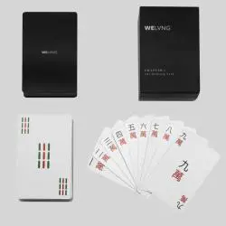 Custom Mahjong Cards, Portable Game, High Quality Printing