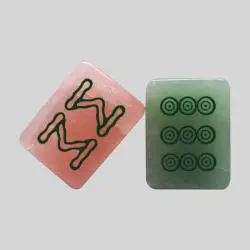 Premium Jade Mahjong Tiles - Custom Gift Set, SMH