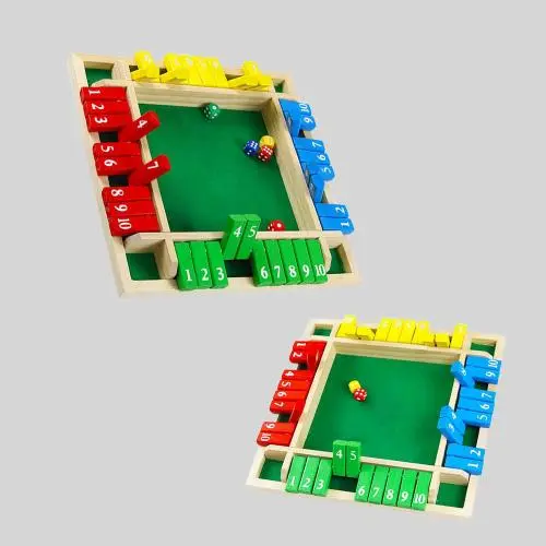 Shut the Box Game - Educational Toys for Kids Brain Games Shut the Box Game - Educational Toys for Kids Brain Games