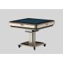 Automatic Folding Mahjong Table with Wheels Silent Metal Table