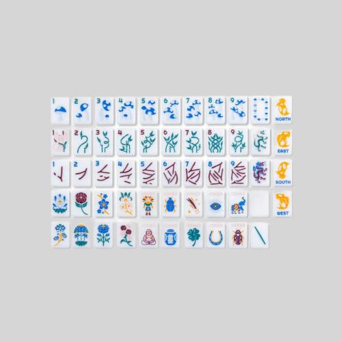 Acrylic Mahjong Set - Custom Malaysia Japanese Blank Tiles