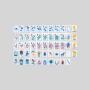 Acrylic Mahjong Set - Custom Malaysia Japanese Blank Tiles