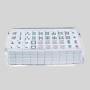 Custom Acrylic Mahjong Tiles - Luxe White Engraved Game Set