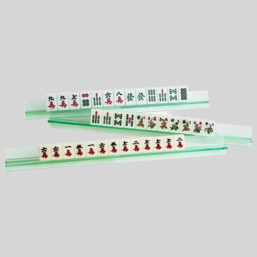 Acrylic Mahjong Ruler, 2 in 1 Rack, SMH KAILE Supplier