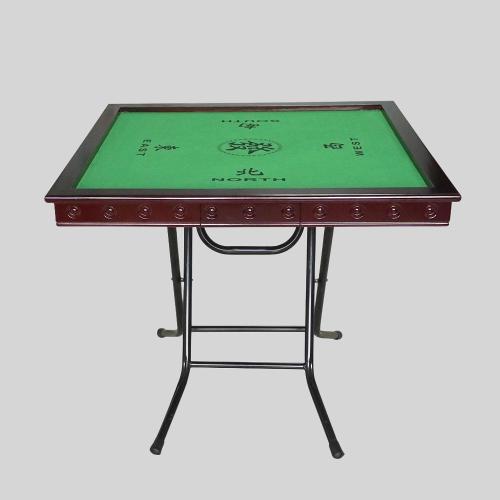 Foldable Metal Mahjong Table - Simple Design