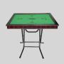 Foldable Metal Mahjong Table - Simple Design