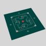 Custom Mahjong Tile Mat, Rubber Backing Travel Table