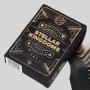 Custom Black Gold Poker Cards Case - Luxury OEM Playing Cards With Box