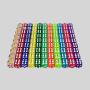Transparent Acrylic D6 Dice Set - Multicolor Game Accessories