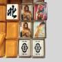 Crystal Mahjong Tiles Wooden Box AOTOMO 36-42-44-46mm