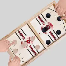 Fast Sling Puck Game Board Toys - Adult Child Family