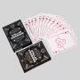 Custom Black Gold Poker Cards Case - Luxury OEM Playing Cards With Box
