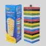 Colorful Wooden Tumble Tower Game Set – Dice & Penalty Cards Colorful Wooden Tumble Tower Game Set – Dice & Penalty Cards