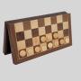 Magnetic Folding Wooden Chess Set - Adult Kids Game