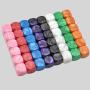 16mm Acrylic Jade Cubes - DIY Pearl Colors