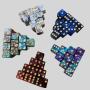 Custom Gemstone Dice Set - Colorful, Engraved, Casino Games