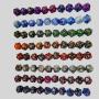 Two-Color Starry Sky D20 Dice Set - RPG Polyhedral Dice